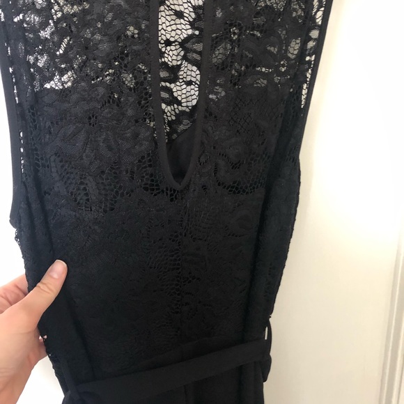 Black romper, Eclipse size M, fits size 8-10. Hand wash, 100% polyester - Picture 4 of 11